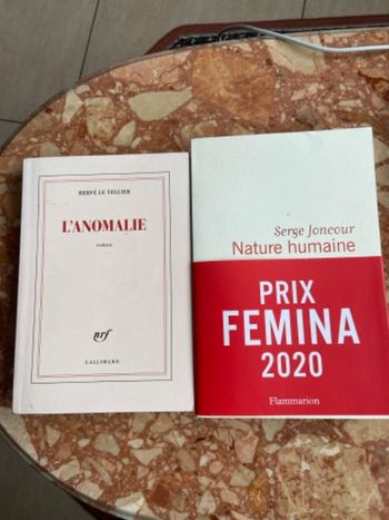 Livre l’anomalie + nature humaine