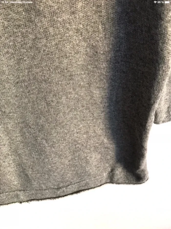 Pull manches 3/4 et à strass Zara taille M - photo numéro 6