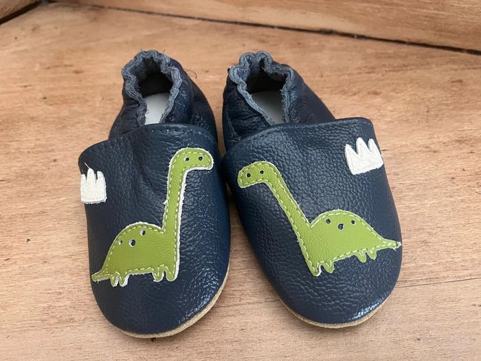 Chausson en cuir