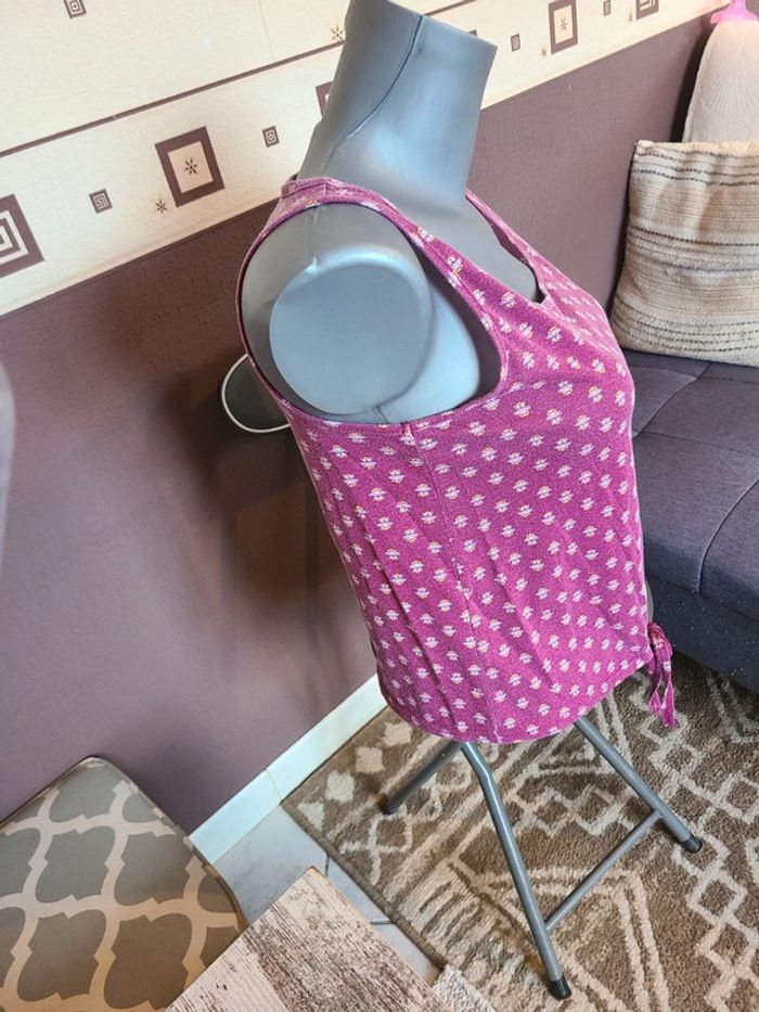 Debardeur court noué ventre 38 - photo numéro 4