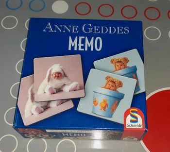 Jeu memory Anne Geddes schmidt