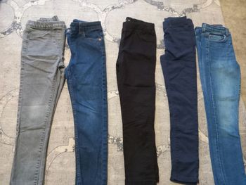 Lot pantalon fille