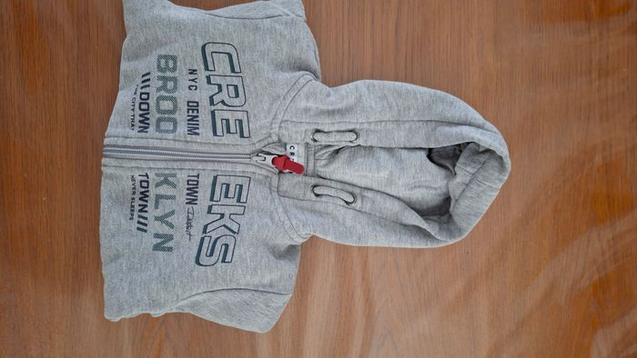 Gilet zippé gris T. 5 ans - photo numéro 7