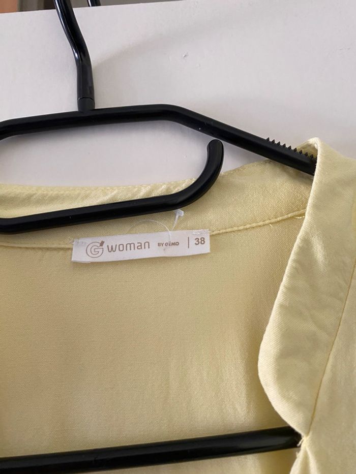 Blouse jaune Gemo Taille 38 - photo numéro 3