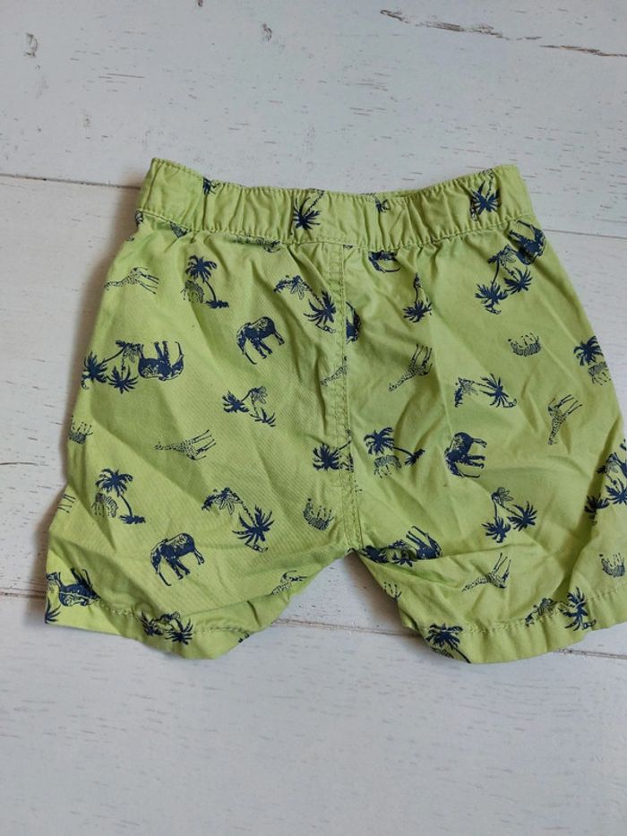 Short vert jungle Taille 12 mois Z Grain de Blé - photo numéro 3