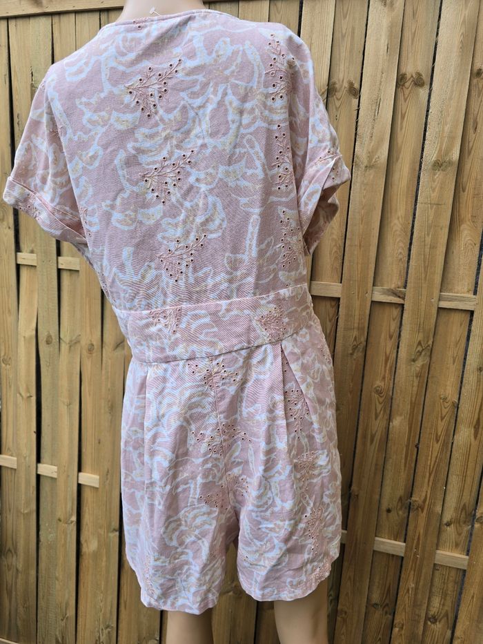 Combi-short lin melangé neuve non négociable 🍒Zara🍒taille XL - photo numéro 10