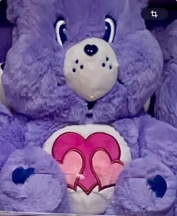 Bisounours violet original +35 cm