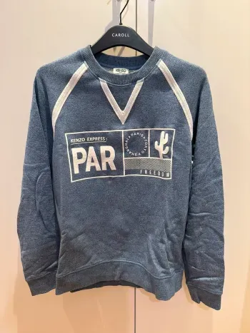 Sweat bleu et blanc Kenzo
