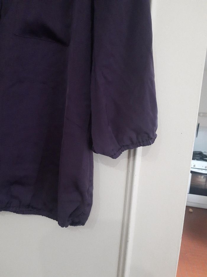 Blouse violette camaieu - photo numéro 3