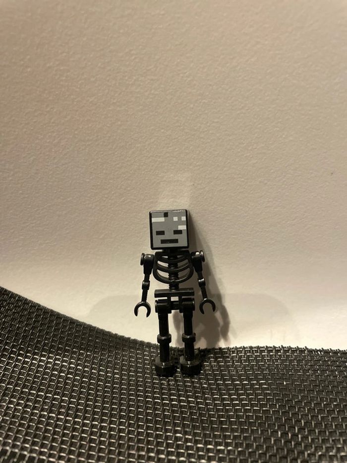 Lego Minecraft mini figurine Whither Skeleton min025 minifigure Lego officiel