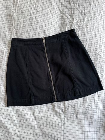 Jupe fermeture noir H&M