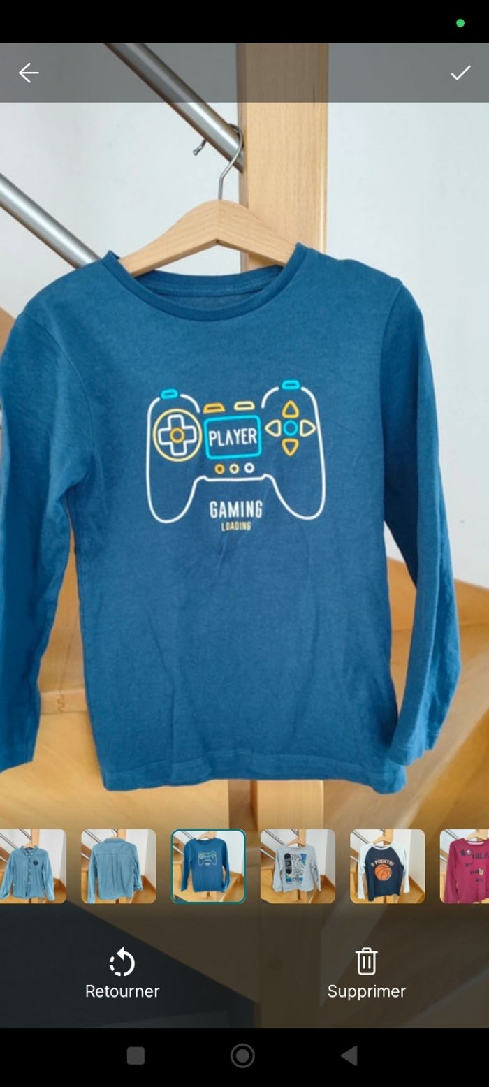 Vêtements lot, 6 ans garçon - photo numéro 4