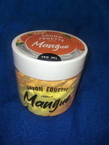 Savon fouetté Mangue