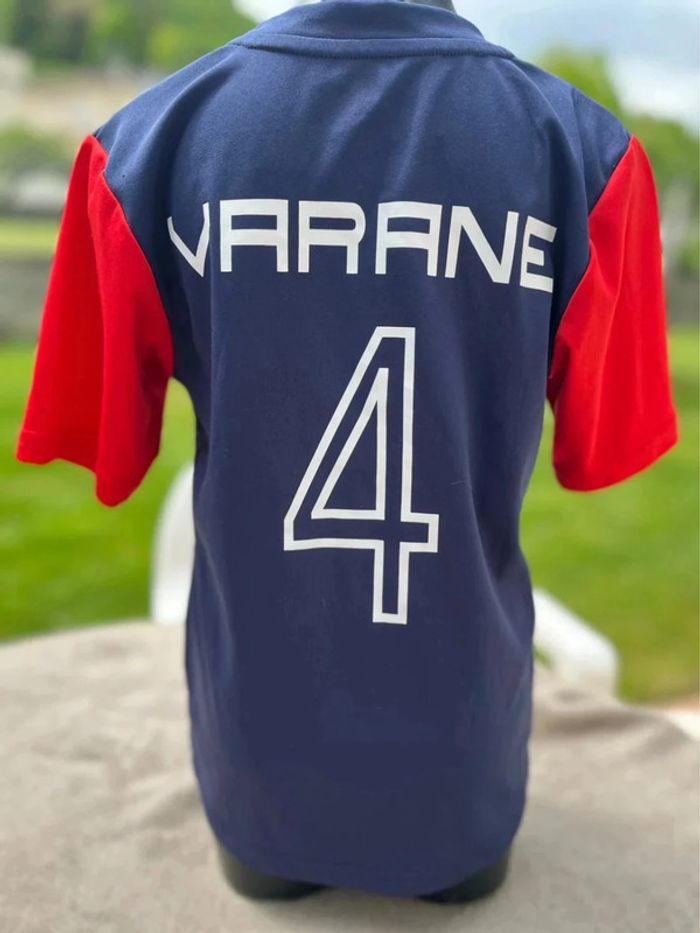 T shirt de foot équipe de France taille 6 ans - photo numéro 2