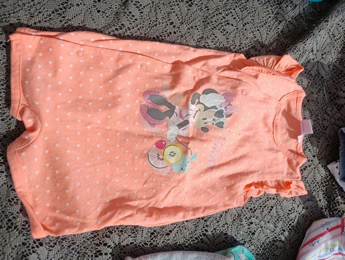 Combishort 9 mois minnie