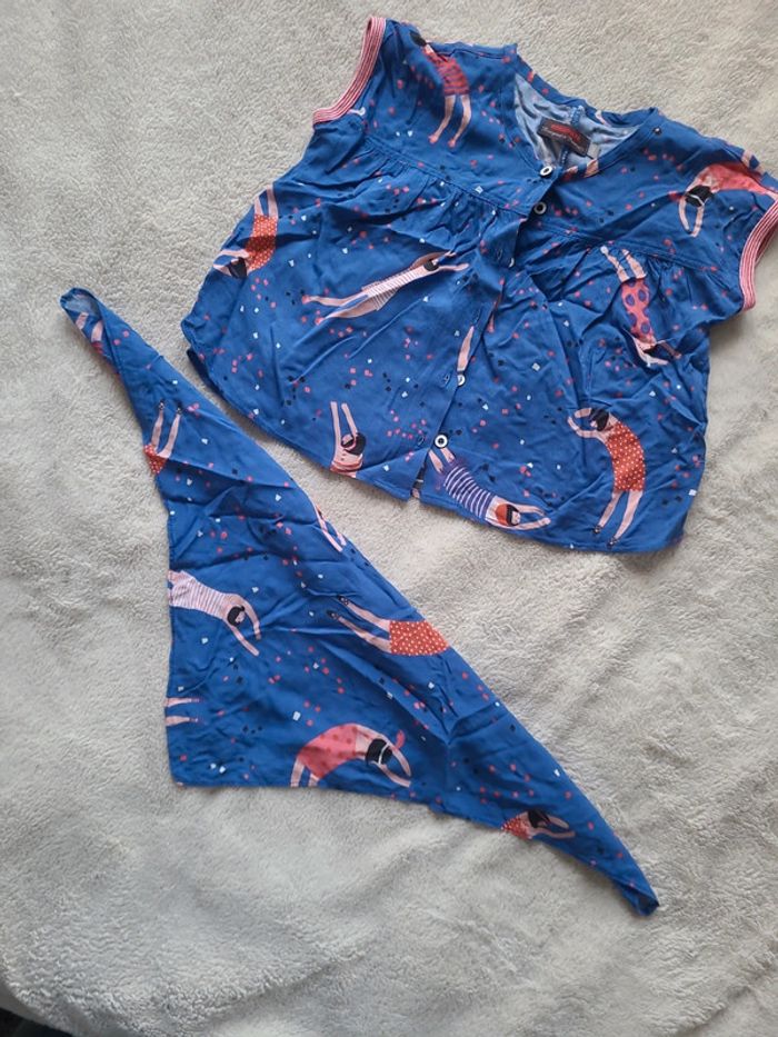 Chemise sans manches Catimini 3 ans - photo numéro 2