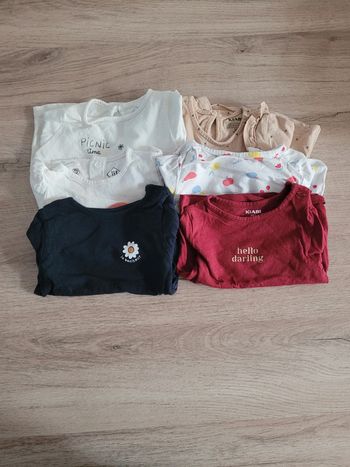 Lot Tee-shirt longue manche 3 mois