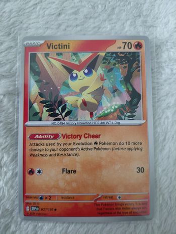Carte Pokémon Victini