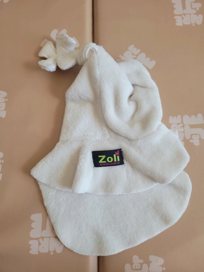Cagoule de portage Zoli blanche – naissance à 8 mois - photo numéro 2