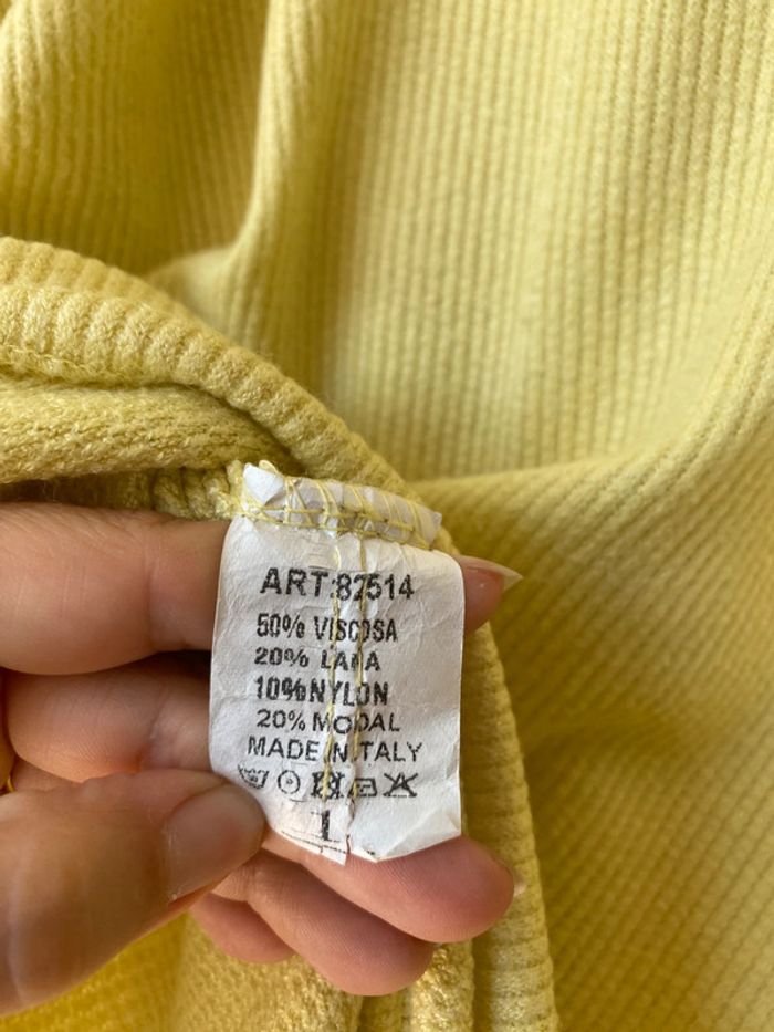 Pull jaune pastel New Collection TU - photo numéro 8