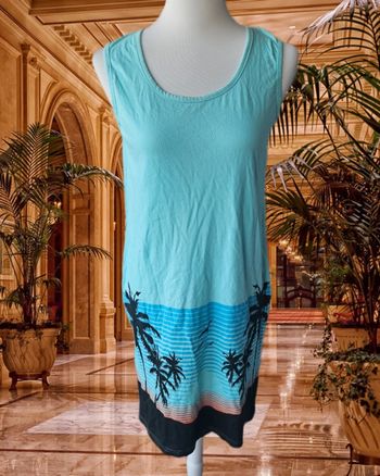 Robe imprimée palmiers, Bpc, taille 38/40