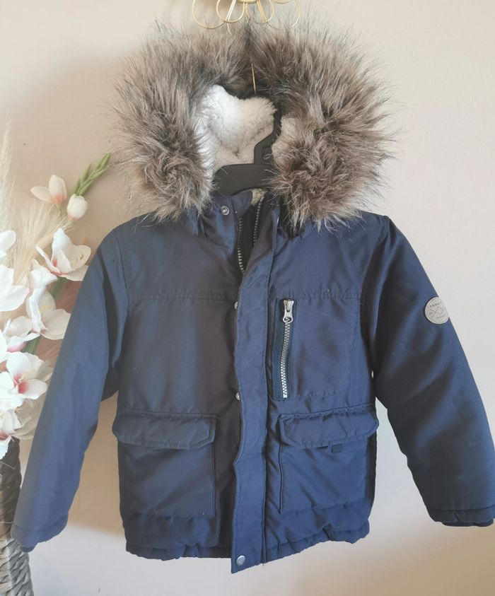 Doudoune hiver avec fourrure Name It