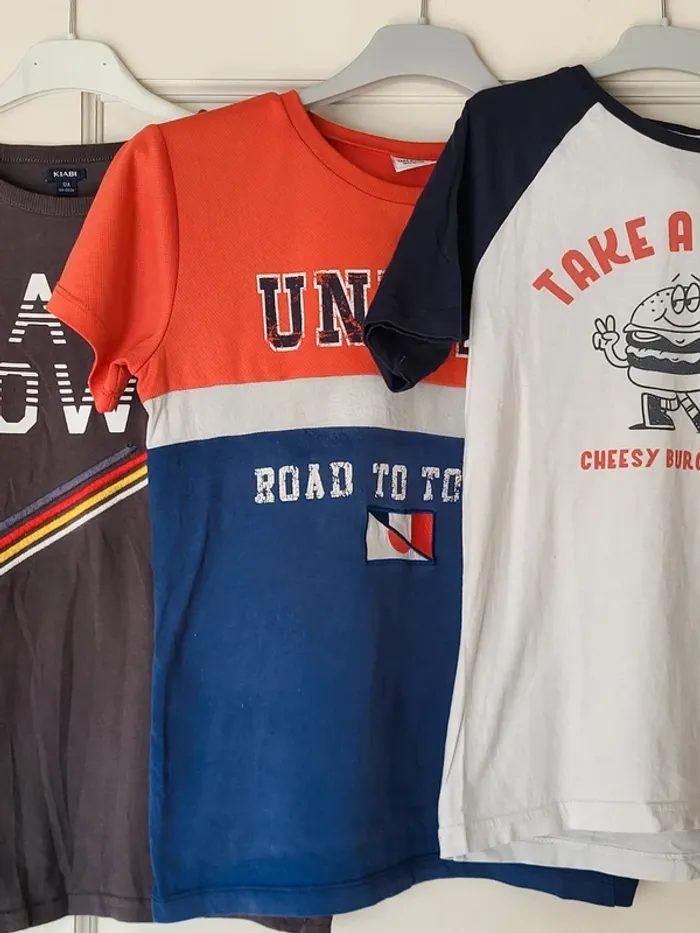 Lot de 3 t-shirt à manches courtes garçon - photo numéro 2