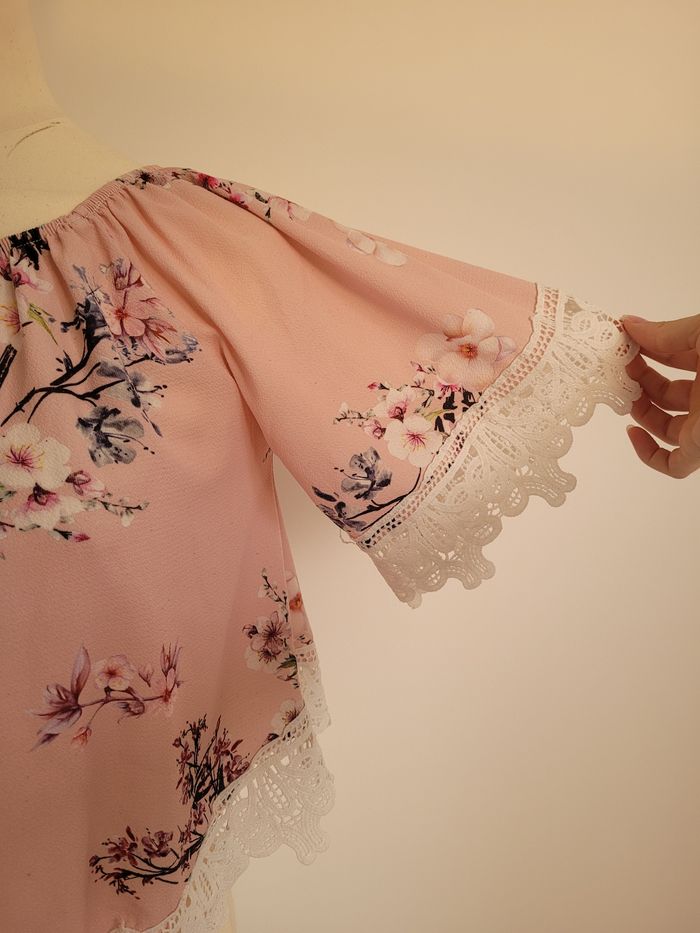 Haut fleuri XS/S - photo numéro 2