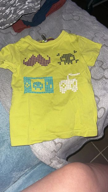 Lot 3 tee shirt garçon 24 mois