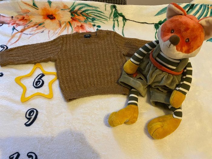 Pull en laine bébé 6 mois