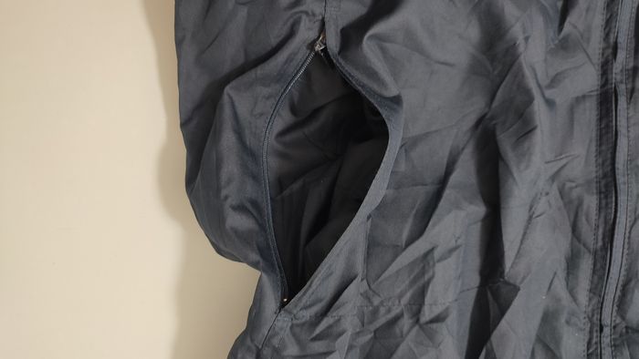 Vêtement vintage de marque Veste zippé Adidas bleu foncé 38/40 #D84 - photo numéro 4