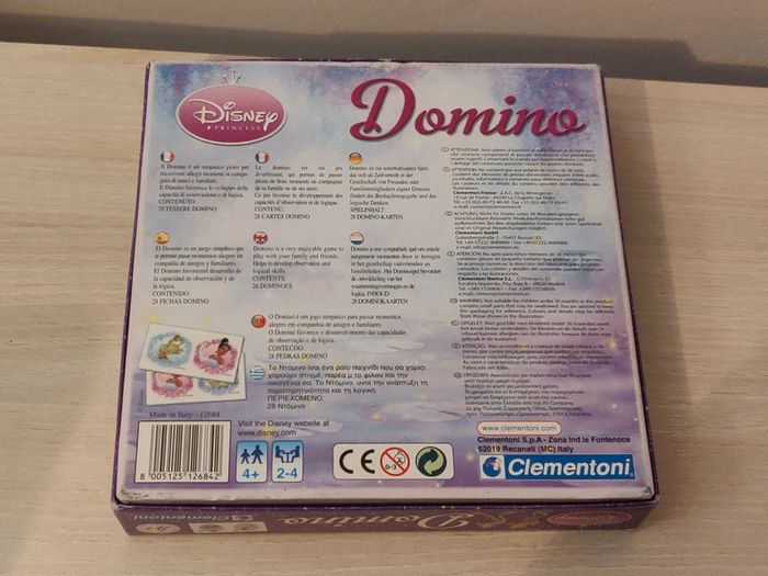 Jeu de dominos Disney Princesses - comolet - photo numéro 4