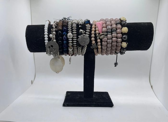 🌸 Lot de 15 bracelets fantaisie / bohème - photo numéro 10