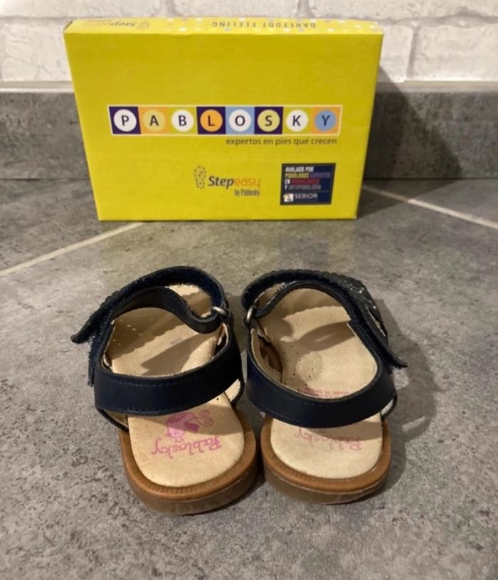 Nu pieds fille Pablosky cuir - photo numéro 3