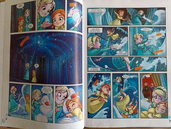 Lot 2 BD Reine des Neiges Disney Comics - photo numéro 4