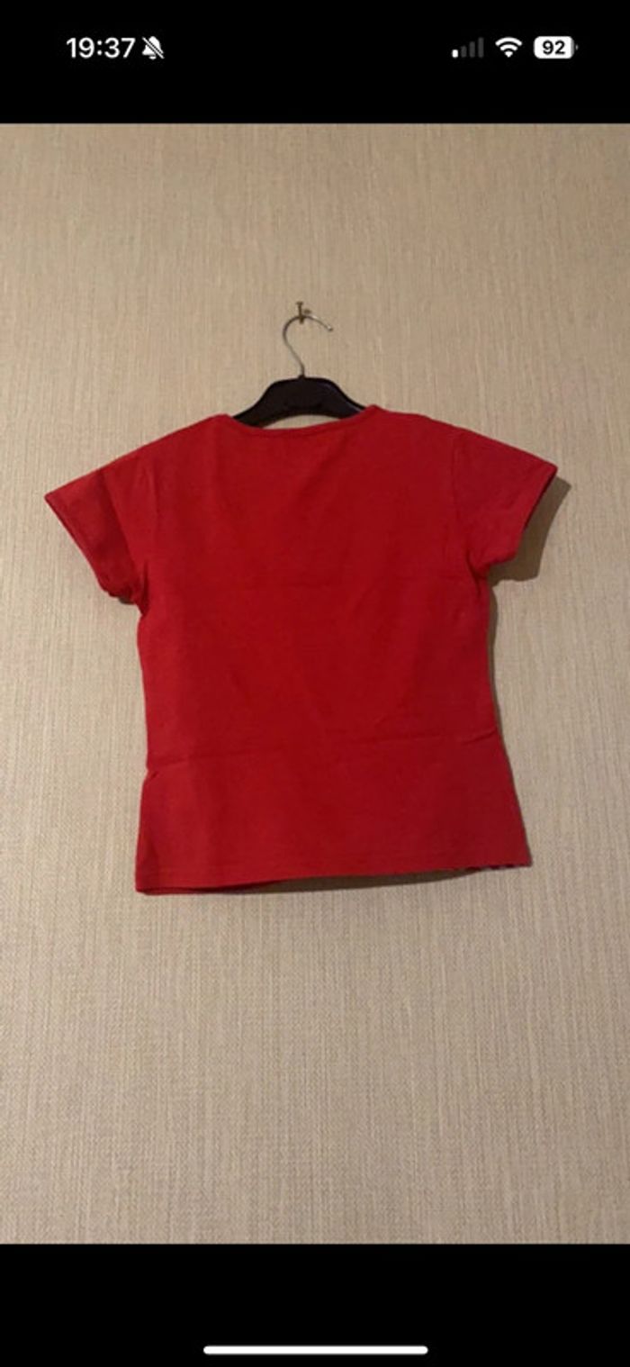 T-shirt la compagnie des petits rouge 8 ans - photo numéro 2