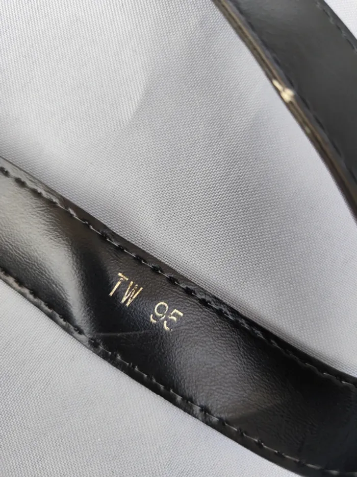 Ceinture femme noire taille 102 cm - photo numéro 3