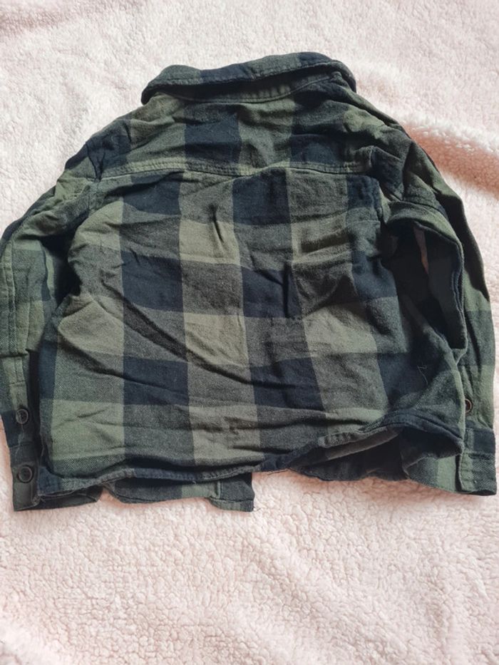 Chemise à carreaux zeeman 3ans - photo numéro 4