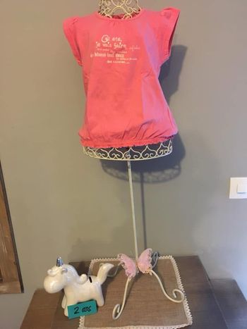 T-shirt fille 24 mois 