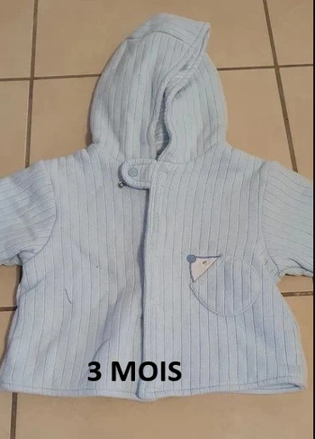 Gilet garçon 3 mois