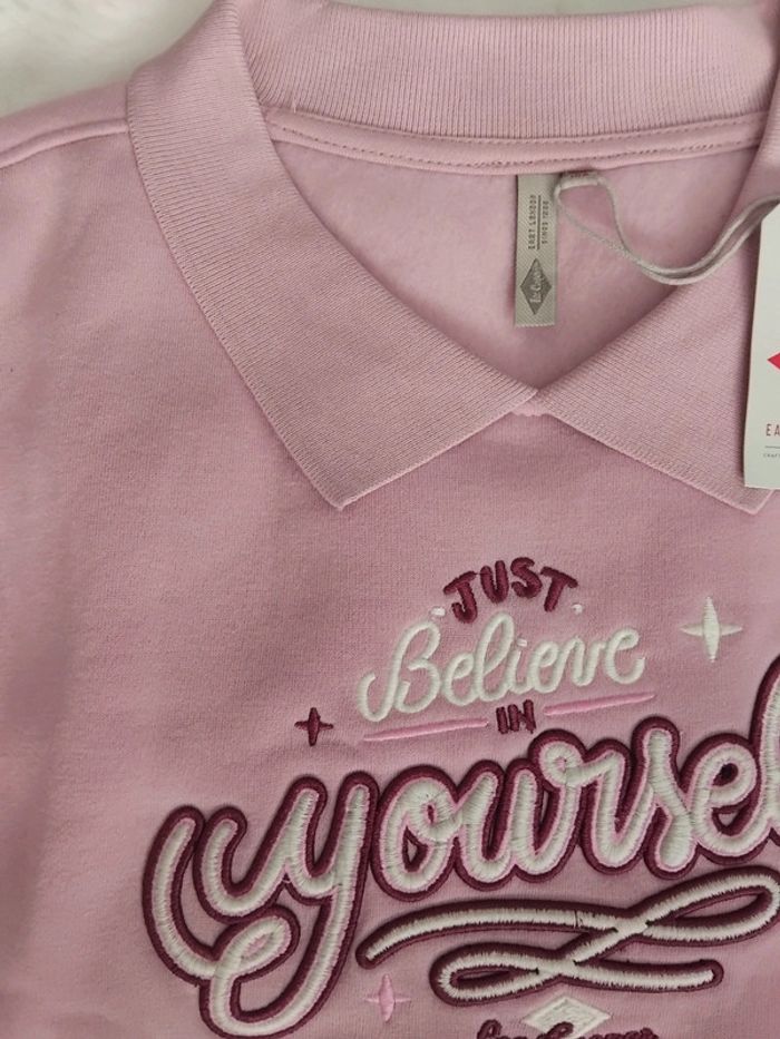 Sweat rose Lee Cooper, 10 ans - photo numéro 3