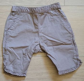 Pantalon gris  "Lili gaufrette" 3M