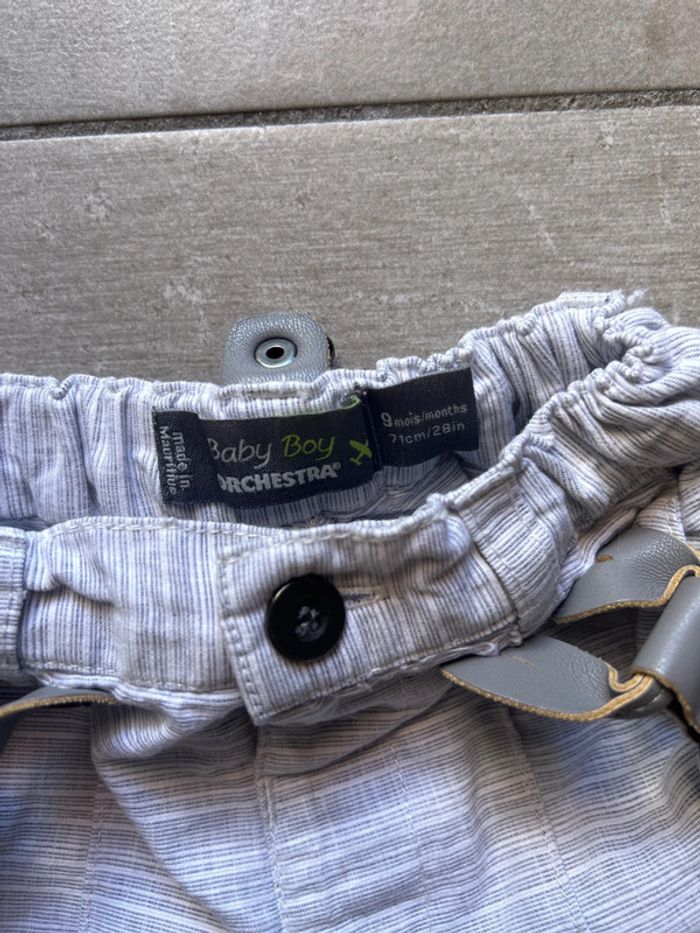 Pantalon habillé bébé 9 mois - photo numéro 3