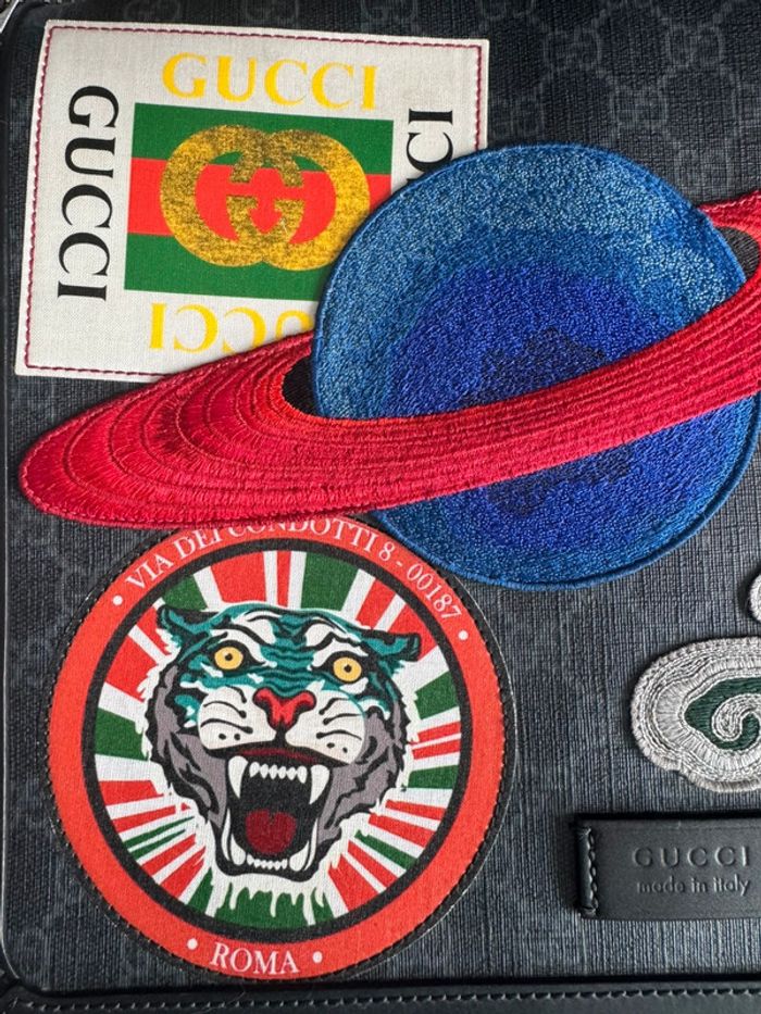 Sac bandoulière Gucci GG Suprême en cuir - photo numéro 6