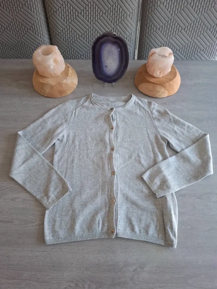 Gilet gris kiabi Taille 10 ans