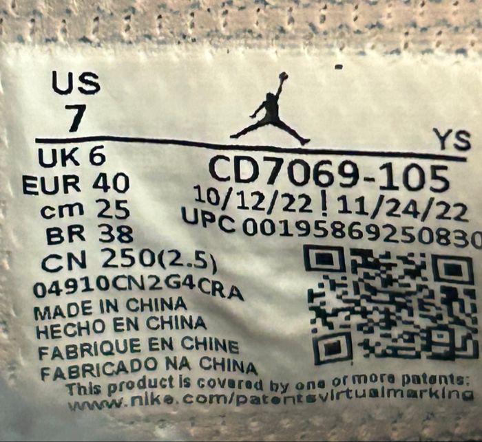 Baskets nike air max jordan legacy low pointure 40 - photo numéro 7