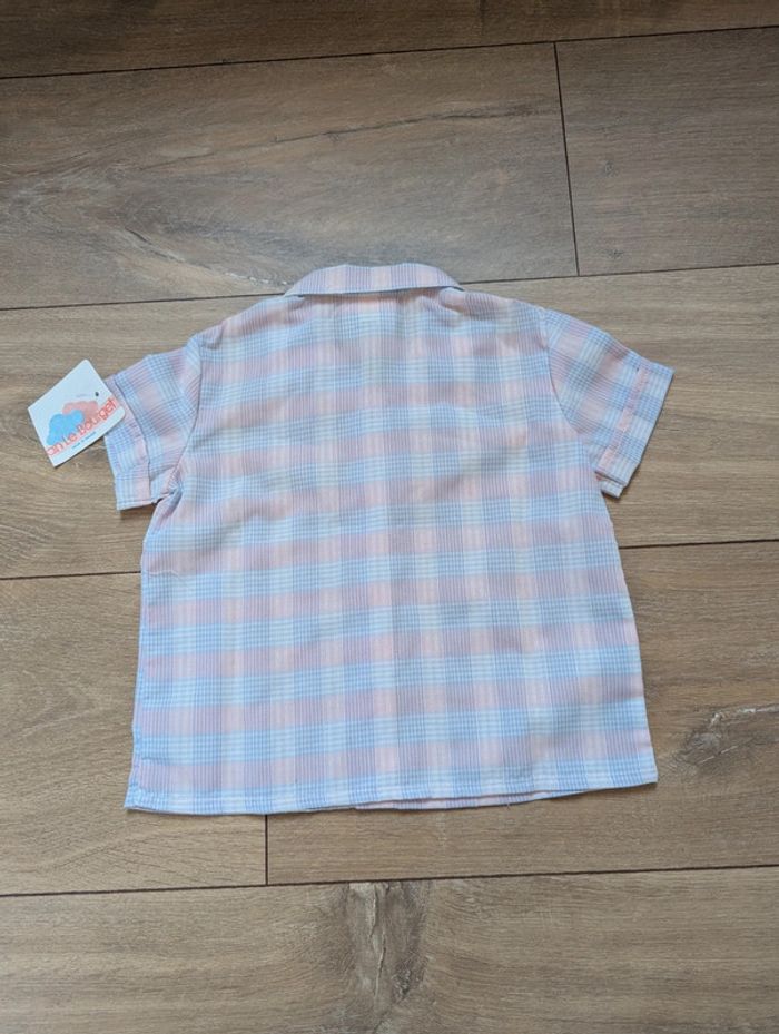 Superbe chemise vintage neuve 12 mois - photo numéro 5