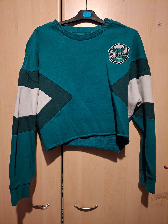 Pull court Serpentard Harry Potter taille L