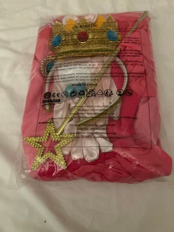 Déguisement princesse peach 
