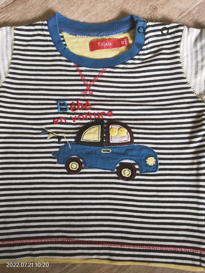 T-shirt 12 mois - photo numéro 2